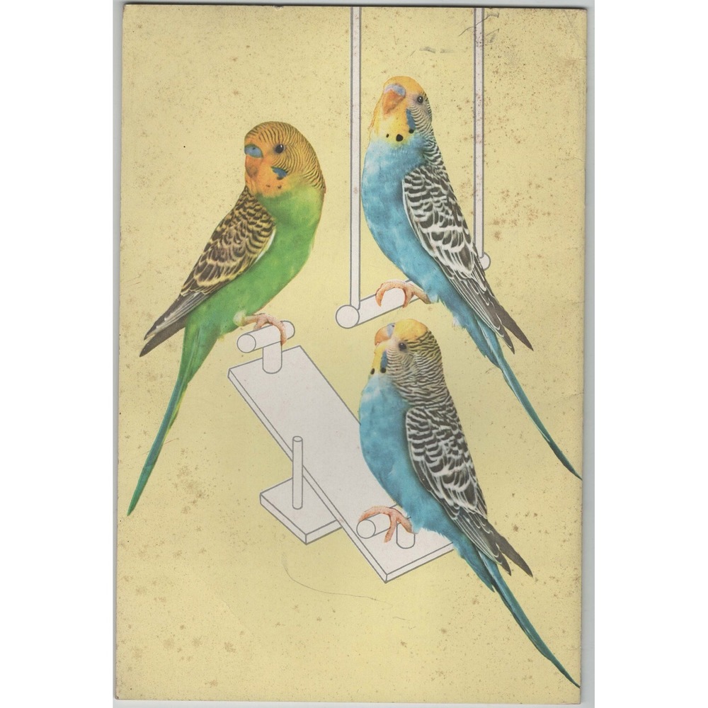Everything about Parakeets Budgies 1953 Hartz Mountain Milton R North Manual - Picture 2 of 3